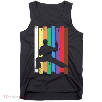 Karate Belt Karate Silhouette Martial Arts Tank Top