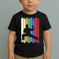 Karate Belt Karate Silhouette Martial Arts Toddler T-Shirt thumb 2