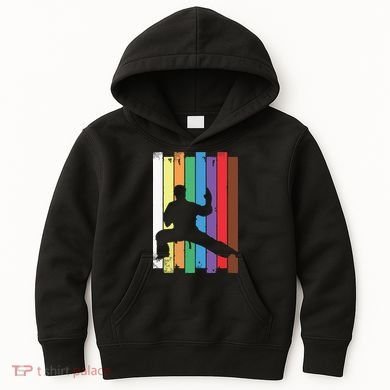 Karate Belt Karate Silhouette Martial Arts Kids Hoodie