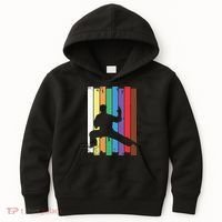 Karate Belt Karate Silhouette Martial Arts Kids Hoodie thumb 0
