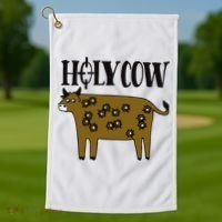 Kentucky Ballistics Kb Holy Cow Golf Towel thumb 1