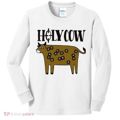 Kentucky Ballistics Kb Holy Cow Kids Long Sleeve Shirt