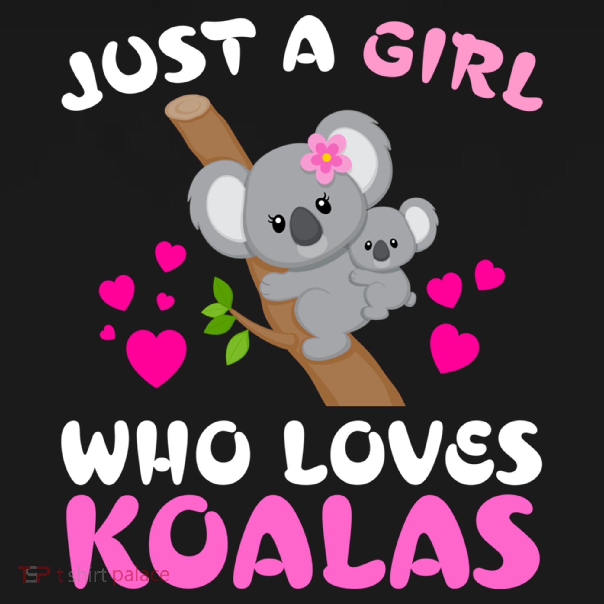Koala Bear Lovers Just A Girl Who Loves Koalas Cool Gift Women's Hoodie