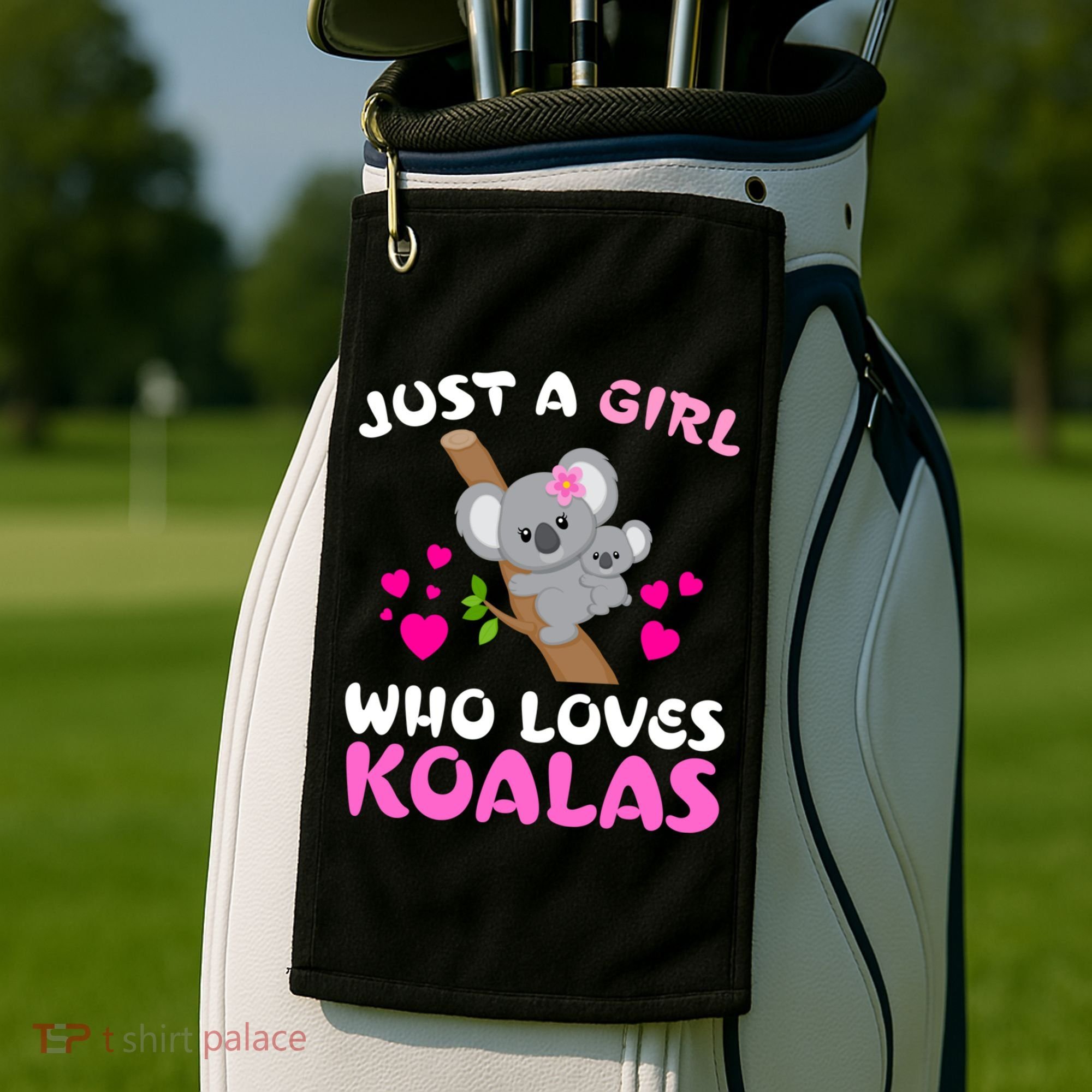 Koala Bear Lovers Just A Girl Who Loves Koalas Cool Gift Golf Towel
