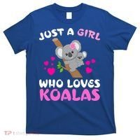 Koala Bear Lovers Just A Girl Who Loves Koalas Cool Gift T-Shirt thumb 0