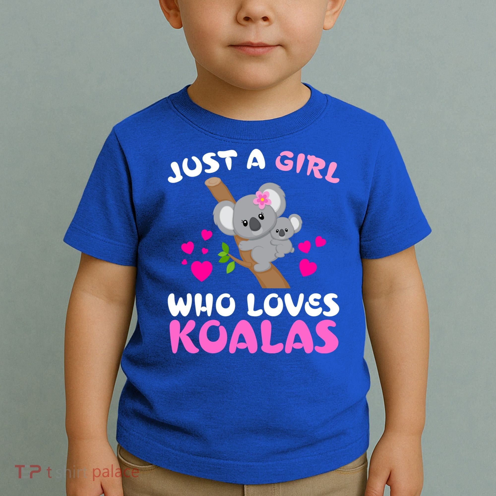 Koala Bear Lovers Just A Girl Who Loves Koalas Cool Gift Toddler T-Shirt