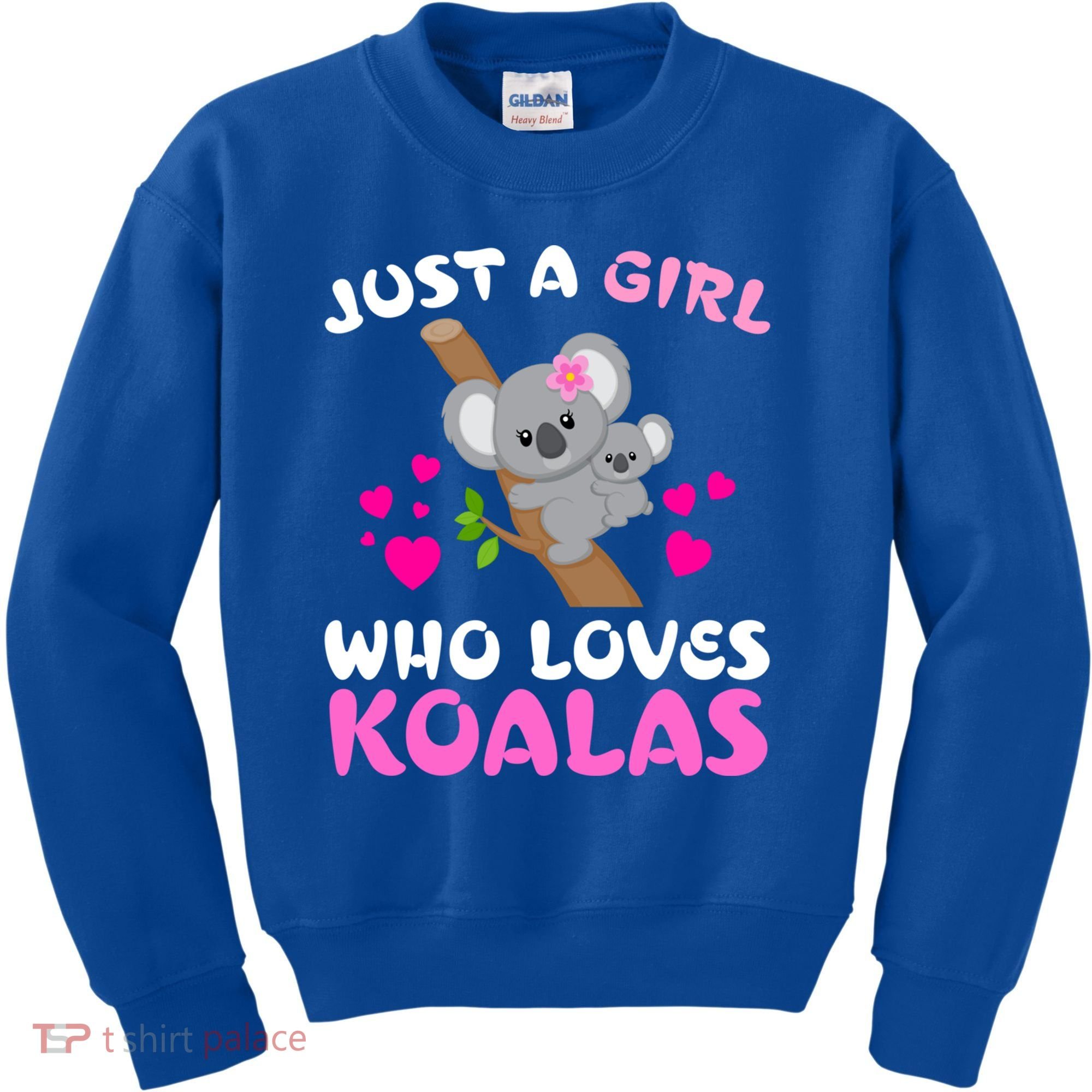 Koala Bear Lovers Just A Girl Who Loves Koalas Cool Gift Kids Sweatshirt