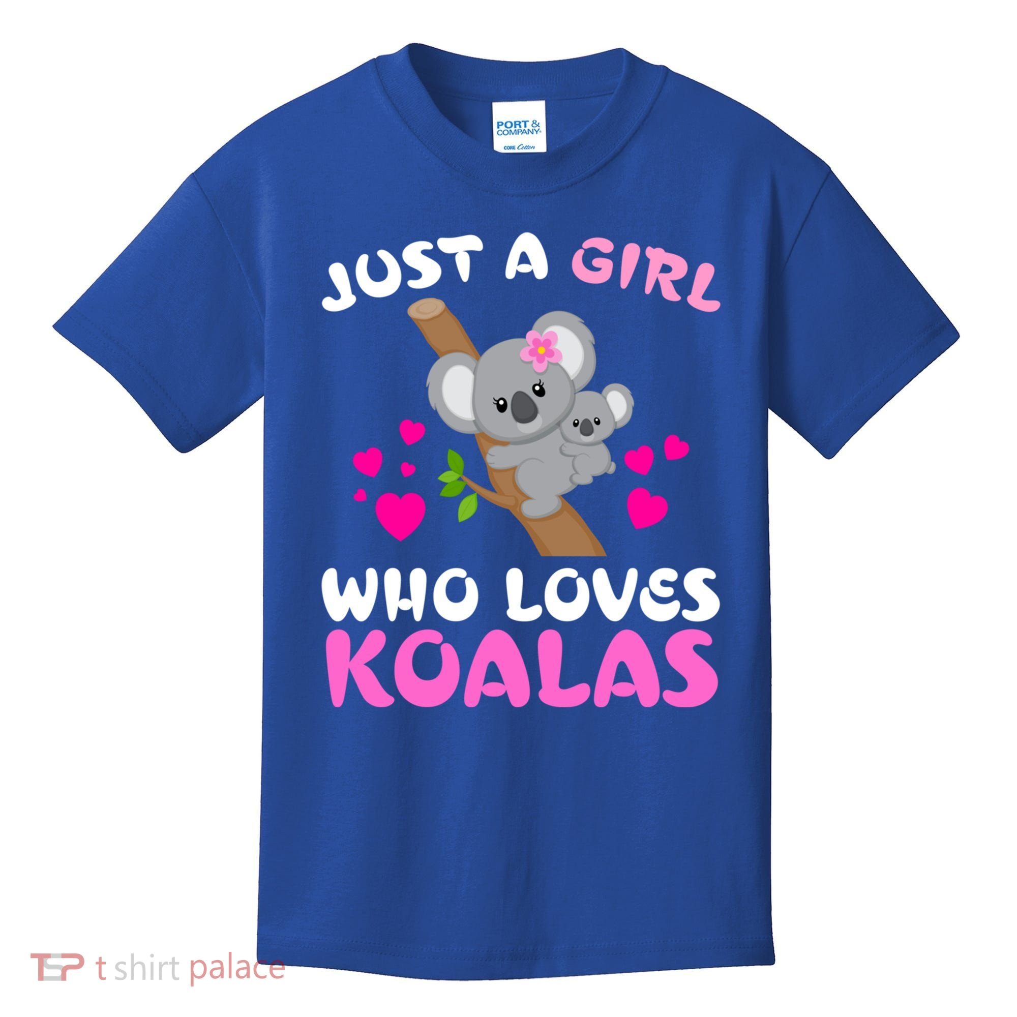 Koala Bear Lovers Just A Girl Who Loves Koalas Cool Gift Kids T-Shirt