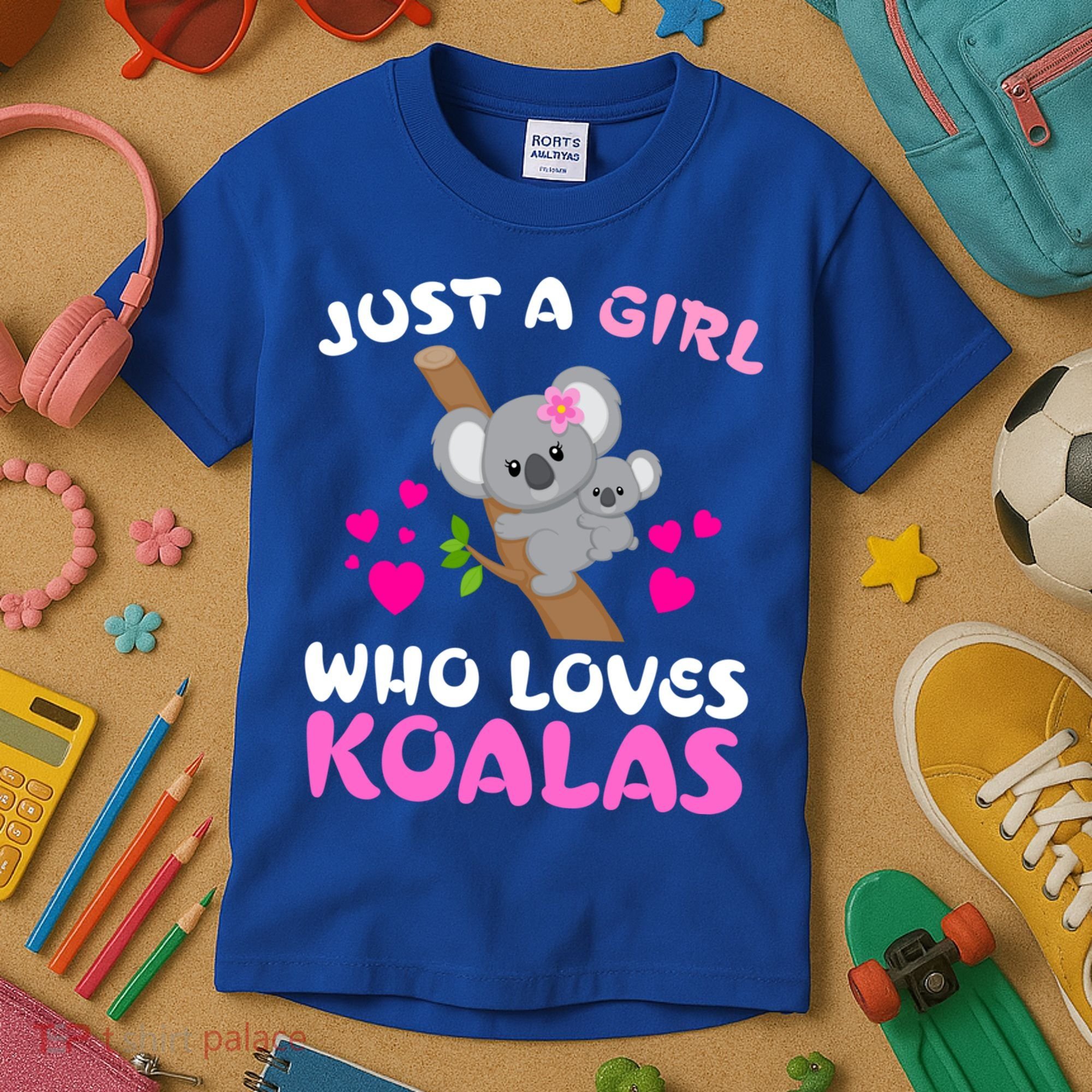 Koala Bear Lovers Just A Girl Who Loves Koalas Cool Gift Kids T-Shirt