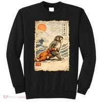 Kawaii Baby Monkey Punch Japanese Art Sweatshirt thumb 0
