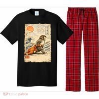 Kawaii Baby Monkey Punch Japanese Art Pajama Set thumb 0
