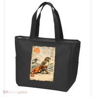 Kawaii Baby Monkey Punch Japanese Art Tote Bag thumb 3