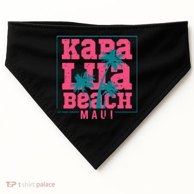 Kapalua Beach Maui USA-Made Doggie Bandana