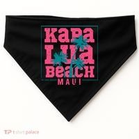 Kapalua Beach Maui USA-Made Doggie Bandana thumb 0