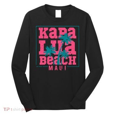 Kapalua Beach Maui Long Sleeve Shirt