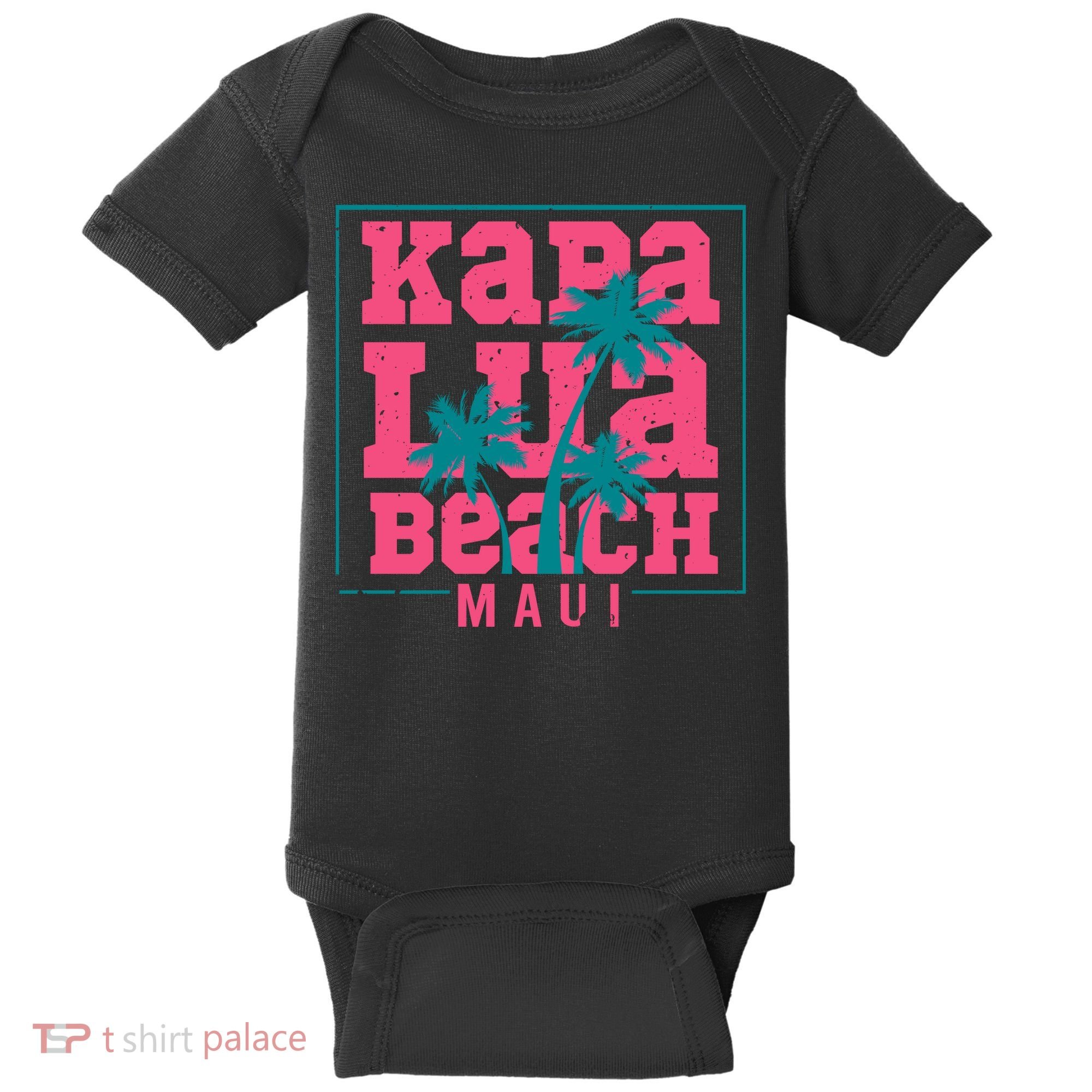 Kapalua Beach Maui Baby Bodysuit