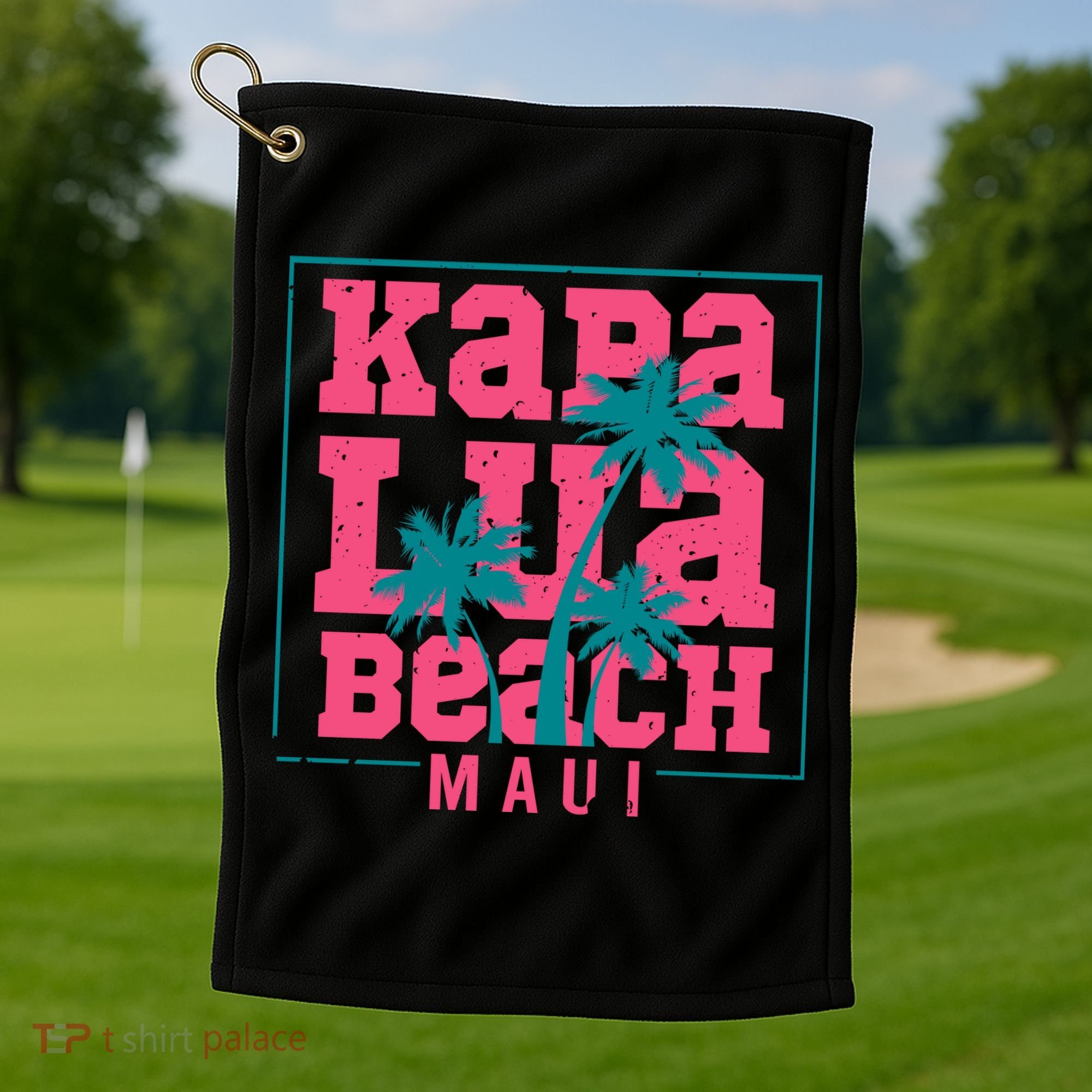 Kapalua Beach Maui Golf Towel