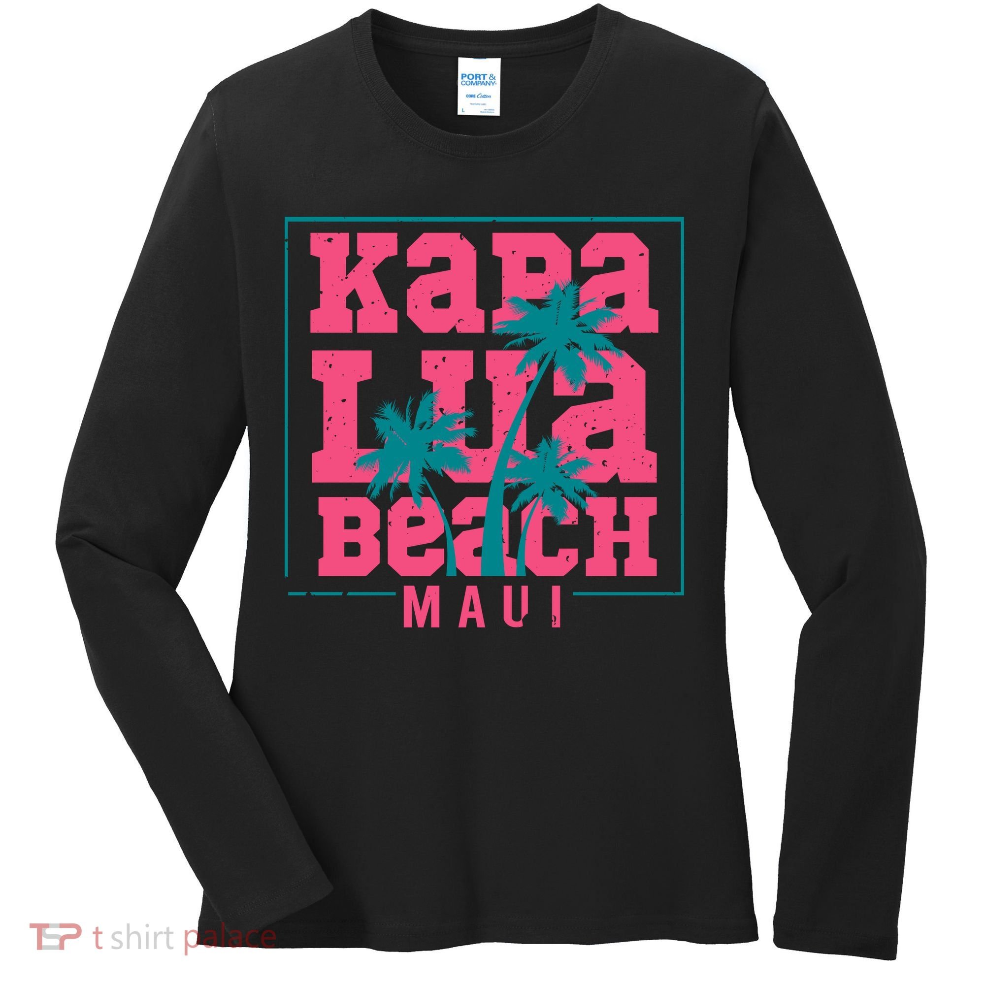 Kapalua Beach Maui Women's Long Sleeve Shirt