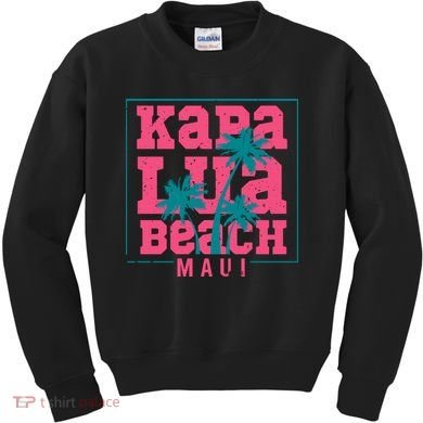 Kapalua Beach Maui Kids Sweatshirt
