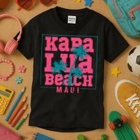 Kapalua Beach Maui Kids T-Shirt thumb 3