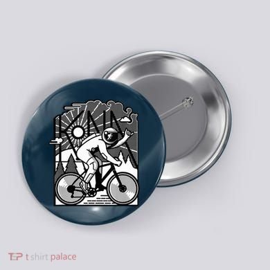 Kona Bikes - MTB Cycling Bicycle Biking Button