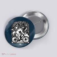 Kona Bikes - MTB Cycling Bicycle Biking Button thumb 0