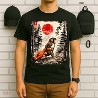 Kawaii Baby Monkey Punch Japanese Ukiyo-e T-Shirt thumb 6