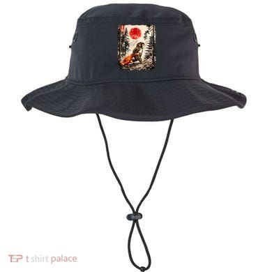Kawaii Baby Monkey Punch Japanese Ukiyo-e Bucket Hat
