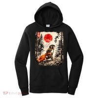 Kawaii Baby Monkey Punch Japanese Ukiyo-e Women's Hoodie thumb 0