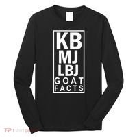 Kb Mj Lbj Basketball Goat Facts Long Sleeve Shirt thumb 0