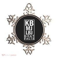 Kb Mj Lbj Basketball Goat Facts Ornament thumb 0