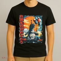 Kaiju Birthday Party Japan Monster Movie Bday Gift T-Shirt thumb 3