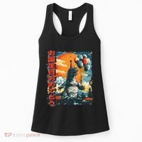 Kaiju Birthday Party Japan Monster Movie Bday Gift Women's Tank Top thumb 0