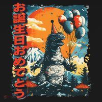 Kaiju Birthday Party Japan Monster Movie Bday Gift Women's Tank Top thumb 5