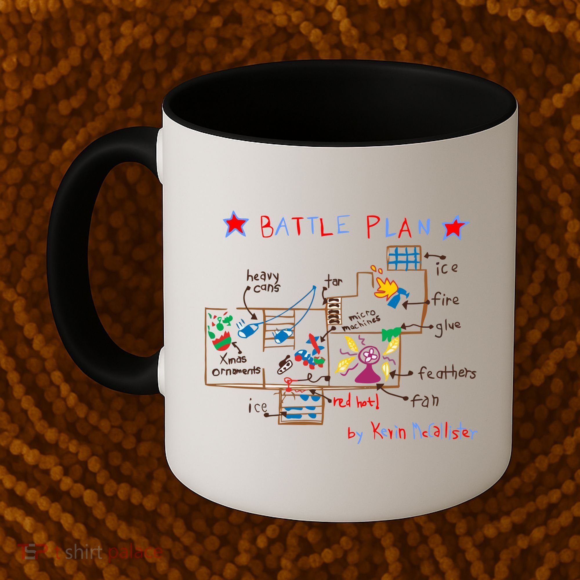 Kevin's Battle Plan When Home Alone Coffee Mug