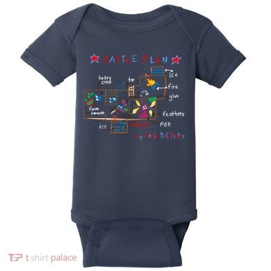 Kevin's Battle Plan When Home Alone Baby Bodysuit