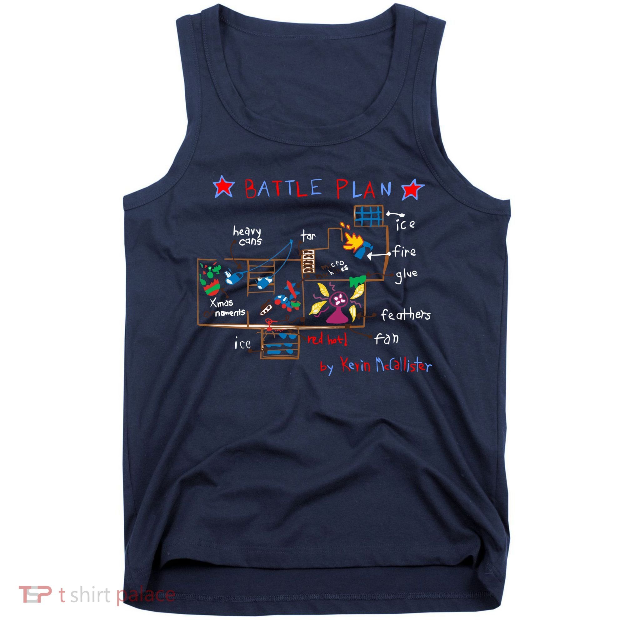 Kevin's Battle Plan When Home Alone Tank Top