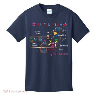 Kevin's Battle Plan When Home Alone Kids T-Shirt