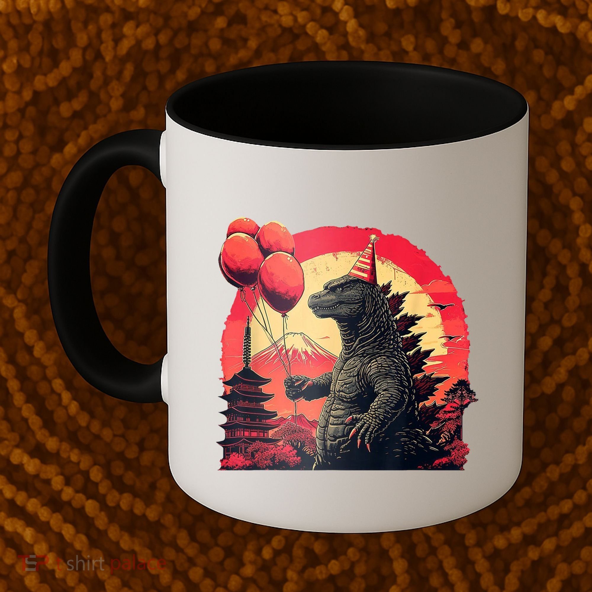 Kaiju Birthday Party Japan Monster Dinosaur Coffee Mug