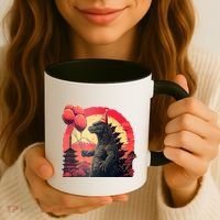 Kaiju Birthday Party Japan Monster Dinosaur Coffee Mug thumb 3