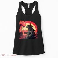 Kaiju Birthday Party Japan Monster Dinosaur Women's Tank Top thumb 0