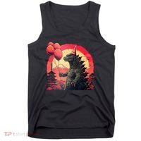 Kaiju Birthday Party Japan Monster Dinosaur Tank Top thumb 0