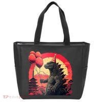 Kaiju Birthday Party Japan Monster Dinosaur Tote Bag thumb 0