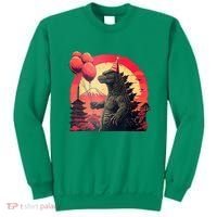 Kaiju Birthday Party Japan Monster Dinosaur Sweatshirt thumb 0
