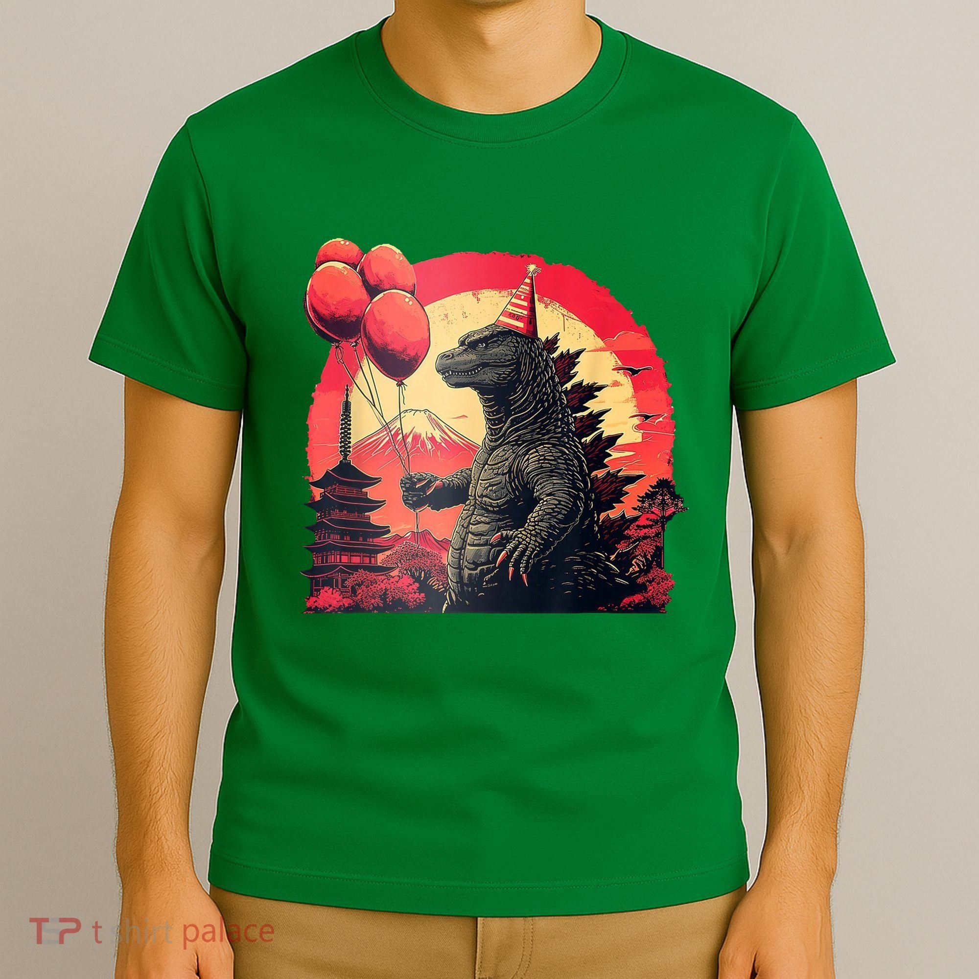 Kaiju Birthday Party Japan Monster Dinosaur T-Shirt