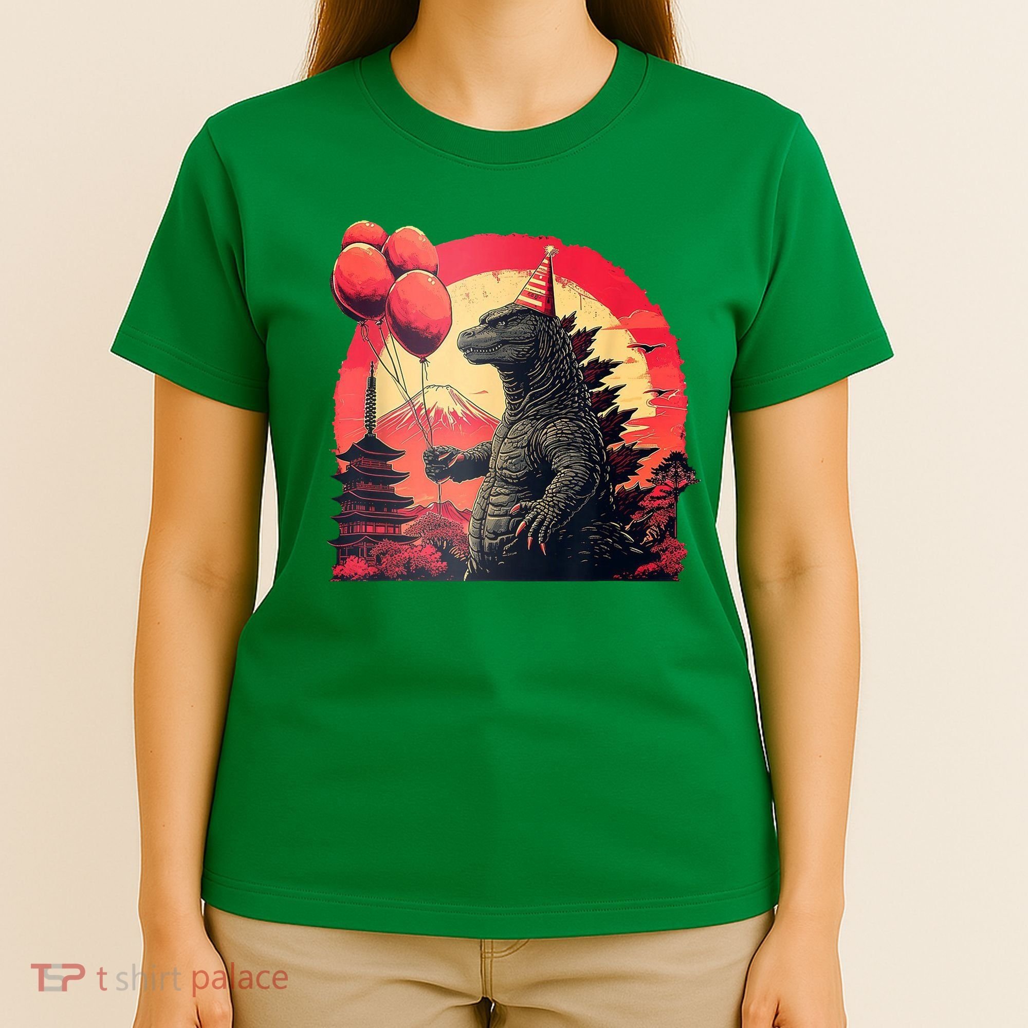 Kaiju Birthday Party Japan Monster Dinosaur T-Shirt