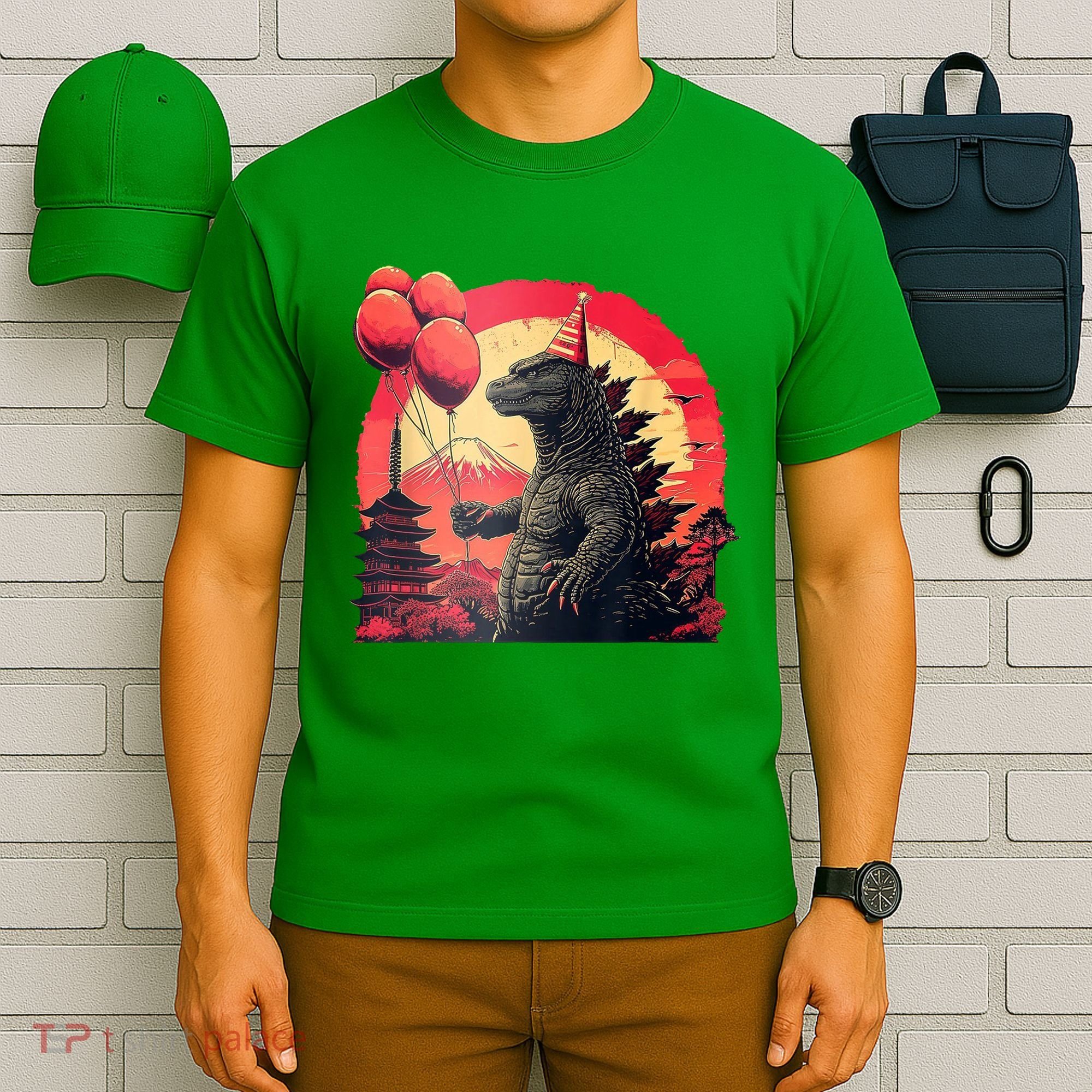 Kaiju Birthday Party Japan Monster Dinosaur T-Shirt