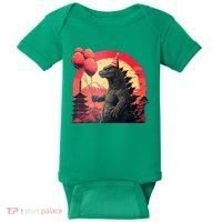 Kaiju Birthday Party Japan Monster Dinosaur Baby Bodysuit thumb 0