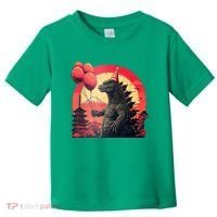 Kaiju Birthday Party Japan Monster Dinosaur Toddler T-Shirt thumb 0