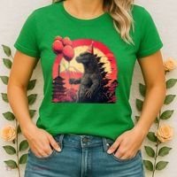 Kaiju Birthday Party Japan Monster Dinosaur Women's T-Shirt thumb 2